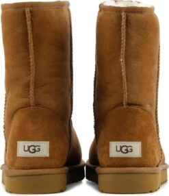 UGG Enkellaarzen Heren / Boots / Laarzen / Herenschoenen - Wol - Classic Short - Cognac - Maat 43 -Nike Winkel 1036x1200
