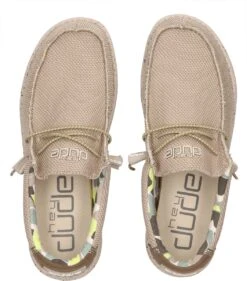 Hey Dude Instappers Heren - Instapschoenen / Herenschoenen - Canvas - Wally Sox - Camel - Maat 41 -Nike Winkel 1056x1200 1