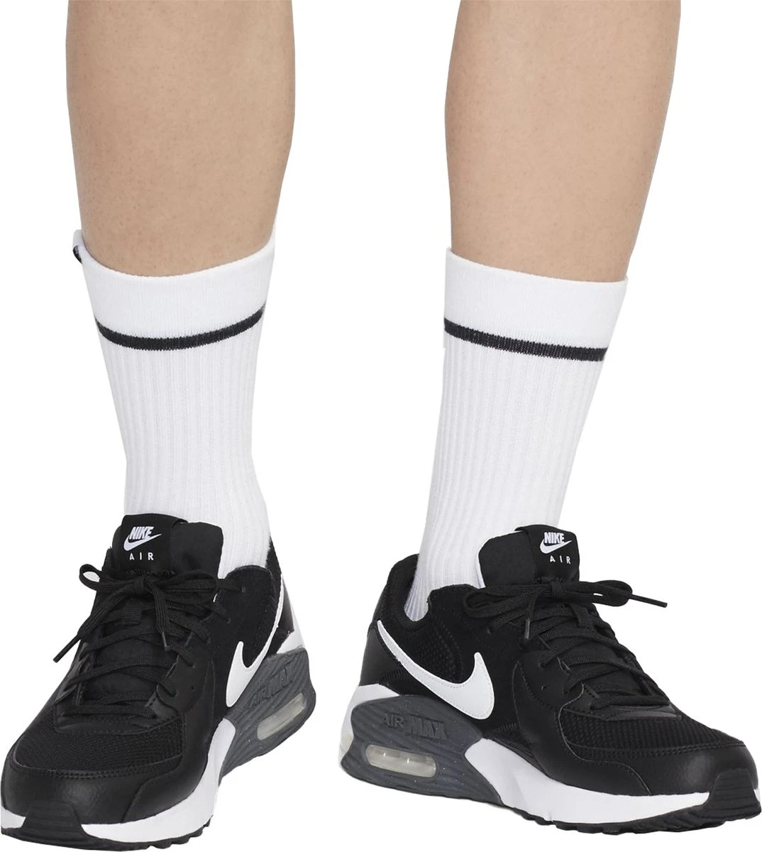 Nike Air Max Excee Heren Sneakers - Black/White-Dark Grey - Maat 43 6 Nike Air Max Excee Heren Sneakers - Black/White-Dark Grey - Maat 43 - Afbeelding 4