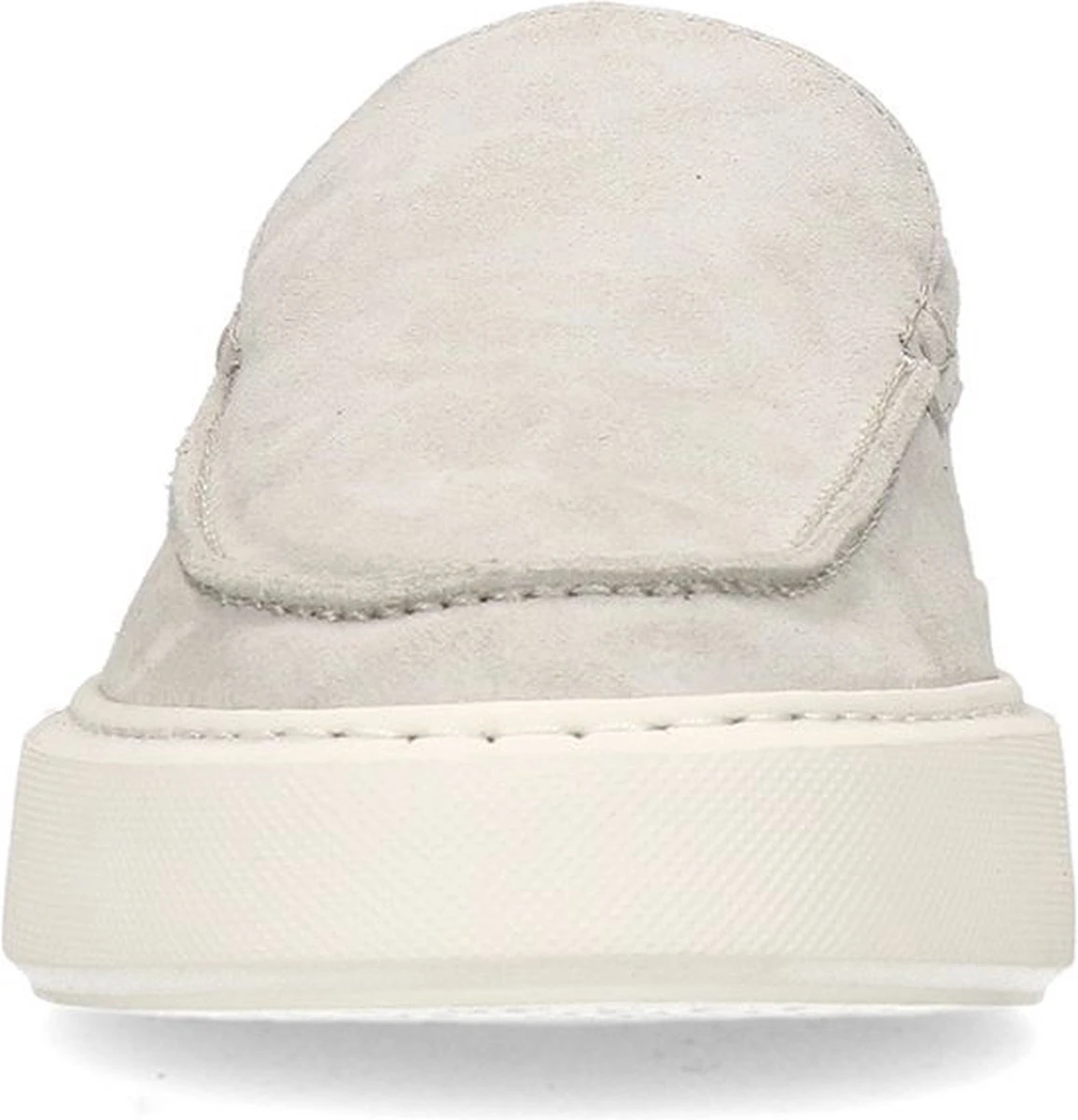 Sacha - Heren - Lichtgrijze Suède Loafers Met Witte Zool - Maat 40 4 Sacha - Heren - Lichtgrijze Suède Loafers Met Witte Zool - Maat 40 - Afbeelding 2