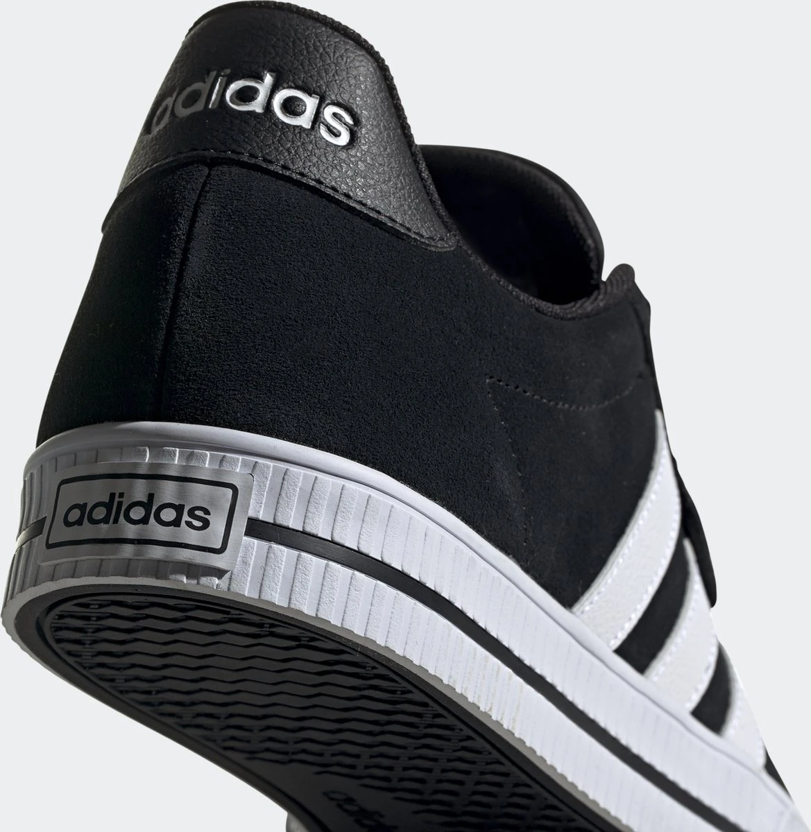 Adidas Daily 3.0 Heren Sneakers Zwart/wit - Maat 46 - Echt Leer 4 Adidas Daily 3.0 Heren Sneakers Zwart/wit - Maat 46 - Echt Leer - Afbeelding 2