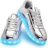 Schoenen Met Lichtjes - Lichtgevende Led Schoenen - Zilver - Maat 43 -Nike Winkel 1174x1200
