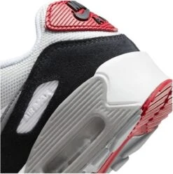 Nike Air Max 90 LTR GS Wit / Rood / Grijs - Sneaker - CD6864-019 - Maat 38 -Nike Winkel 1197x1200 1