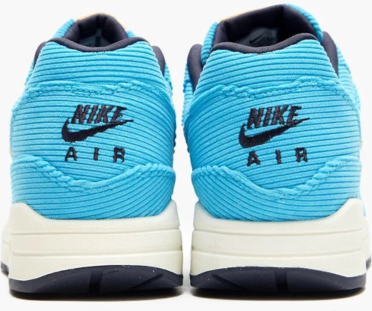 Nike Air Max 1 | PRM Corduroy | FB8915-400 | Baltic Blue | Maat 43 | Mens US 9.5 | UK 8.5 8 Nike Air Max 1 | PRM Corduroy | FB8915-400 | Baltic Blue | Maat 43 | Mens US 9.5 | UK 8.5 - Afbeelding 6