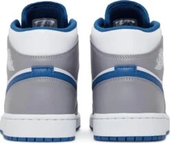 Nike Air Jordan 1 Mid True Blue Cement (GS) Maat 36.5/4.5Y DQ8423 014 -Nike Winkel 1200x1005