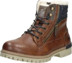 Mustang Heren Veterboot - Cognac - Maat 43 -Nike Winkel 1200x1048