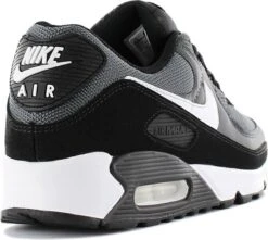 Nike Air Max 90 Heren Sneakers - Iron Grey/White-Dk Smoke Grey-Black - Maat 42.5 -Nike Winkel 1200x1073