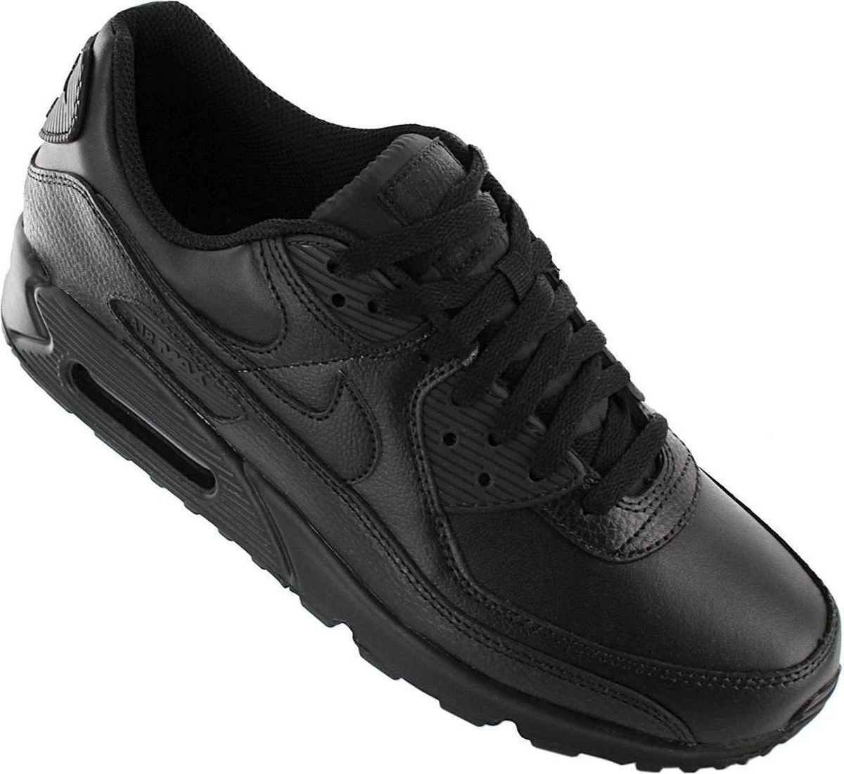 Nike Air Max 90 Ltr Heren Sneakers - Black/Black-Black - Maat 45 5 Nike Air Max 90 Ltr Heren Sneakers - Black/Black-Black - Maat 45 - Afbeelding 3