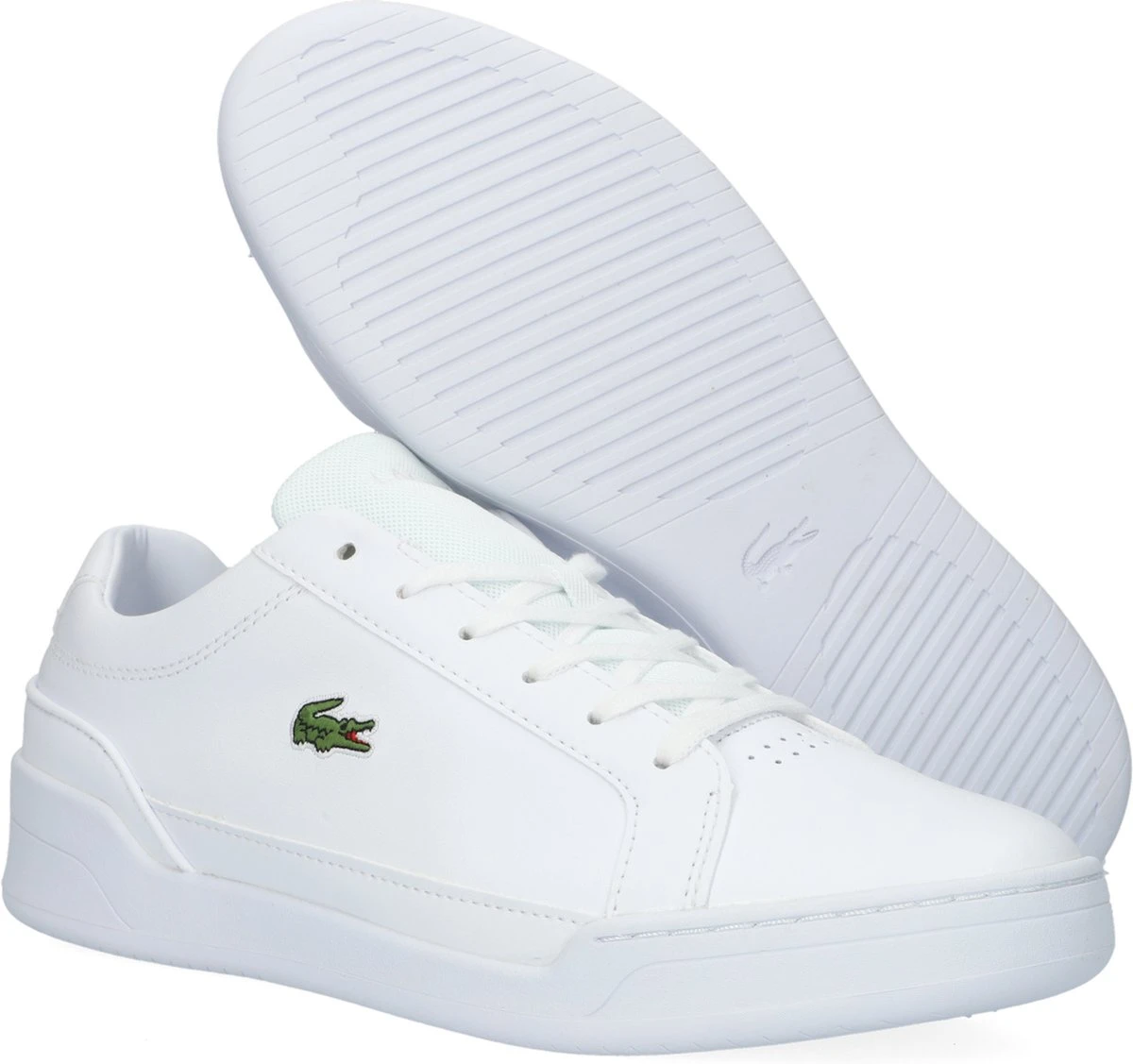 Lacoste Challenge 0120 2 SMA Heren Sneakers - White - Maat 44 12 Lacoste Challenge 0120 2 SMA Heren Sneakers - White - Maat 44 - Afbeelding 10