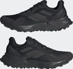 Adidas Performance Terrex Soulstride RAIN.RDY Trail Running Schoenen - Unisex - Zwart - 43 1/3 -Nike Winkel 1200x1135