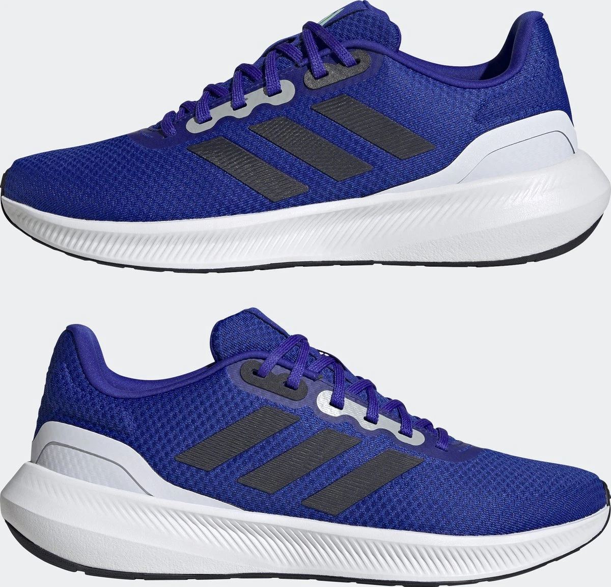 Adidas Performance Runfalcon 3 Schoenen - Heren - Blauw - 45 1/3 7 Adidas Performance Runfalcon 3 Schoenen - Heren - Blauw - 45 1/3 - Afbeelding 5