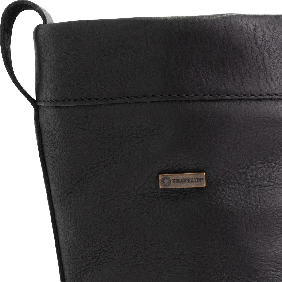 Travelin' Alta Heren Outdoorlaarzen - Waterdicht En Gevoerde Wandellaars - Zwart Leer - Maat 43 8 Travelin' Alta Heren Outdoorlaarzen - Waterdicht En Gevoerde Wandellaars - Zwart Leer - Maat 43 - Afbeelding 6