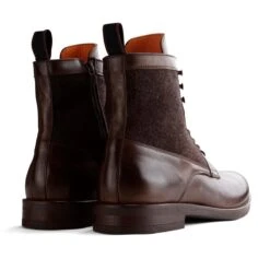 DenBroeck Worth St. - Hoge Veterschoenen - Hoogwaardig Leder En Katoen - Heren - Donkerbruin -Nike Winkel 1200x1200 182