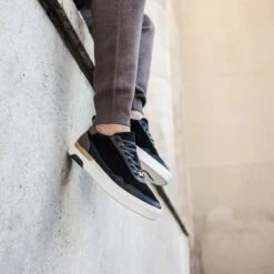 VO7 - DXB Suede Sneaker Boots Heren - Zwart - Goud - Suede Leer - Nette Heren Schoenen - Leren Lage Sneakers - Memory Shape Zolen Voor Extra Comfort - Herenschoenen - Maat 41 -Nike Winkel 1200x1200 67