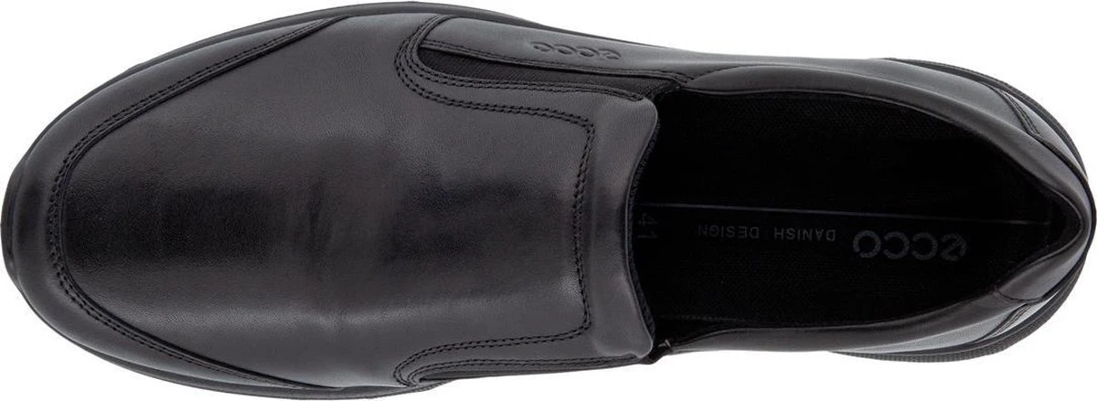 ECCO Irving Leren Heren Instappers - Zwart - Maat 43 - Uitneembare Zool 19 ECCO Irving Leren Heren Instappers - Zwart - Maat 43 - Uitneembare Zool - Afbeelding 17