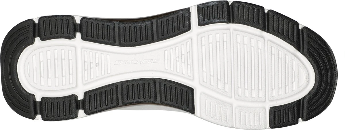 Skechers Skech Air Arch Fit Billo Heren Sneakers - Wit/Zwart - Maat 41 8 Skechers Skech Air Arch Fit Billo Heren Sneakers - Wit/Zwart - Maat 41 - Afbeelding 6