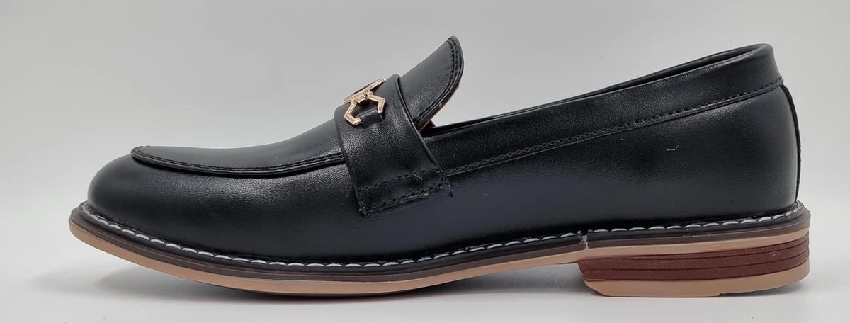 TOMSHOES - Heren Schoenen - Heren Loafers - Zwart - Maat 43 5 TOMSHOES - Heren Schoenen - Heren Loafers - Zwart - Maat 43 - Afbeelding 3