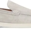 Sacha - Heren - Lichtgrijze Suède Loafers - Maat 41