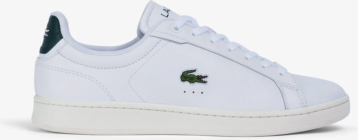 Lacoste Carnaby Pro Mannen Sneakers - White/Dark Green - Maat 44 13 Lacoste Carnaby Pro Mannen Sneakers - White/Dark Green - Maat 44 - Afbeelding 11