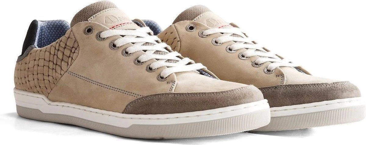 NoGRZ W.Burn - Leren Heren Sneaker - Taupe - Maat 46 11 NoGRZ W.Burn - Leren Heren Sneaker - Taupe - Maat 46 - Afbeelding 9