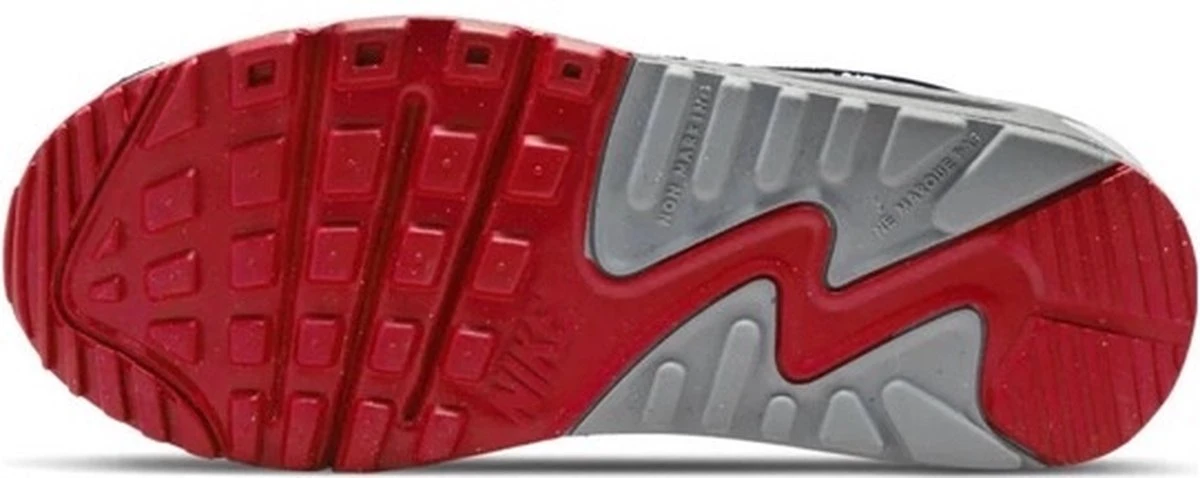 Nike Air Max 90 LTR GS Wit / Rood / Grijs - Sneaker - CD6864-019 - Maat 37.5 4 Nike Air Max 90 LTR GS Wit / Rood / Grijs - Sneaker - CD6864-019 - Maat 37.5 - Afbeelding 2