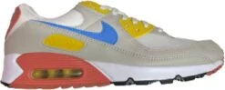 Sneakers Nike Air Max 90 Wit/Blauw/Geel/Zalm - Maat 44 -Nike Winkel 1200x482 4