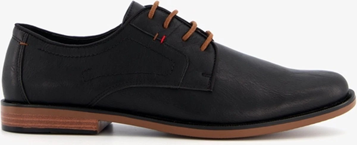 Emilio Salvatini Heren Veterschoenen - Zwart - Maat 42 4 Emilio Salvatini Heren Veterschoenen - Zwart - Maat 42 - Afbeelding 2