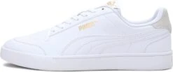 PUMA Shuffle Unisex Sneakers - White/TeamGold - Maat 43 -Nike Winkel 1200x499 2
