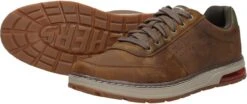 Skechers Evenston-Fanton Heren Veterschoenen - Dark Brown - Maat 44 -Nike Winkel 1200x503 7