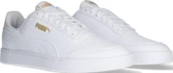 PUMA Shuffle Unisex Sneakers - White/TeamGold - Maat 43 -Nike Winkel 1200x505 4