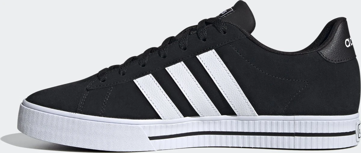 Adidas Daily 3.0 Heren Sneakers Zwart/wit - Maat 46 - Echt Leer 10 Adidas Daily 3.0 Heren Sneakers Zwart/wit - Maat 46 - Echt Leer - Afbeelding 8