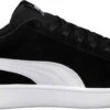 PUMA Smash V2 Sneakers Unisex - PUMA Black-PUMA White-PUMA Silver - Maat 43 -Nike Winkel 1200x512 9