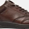ECCO Irving Leren Heren Veterschoenen - Bruin - Maat 42 - Uitneembare Zool -Nike Winkel 1200x513 6
