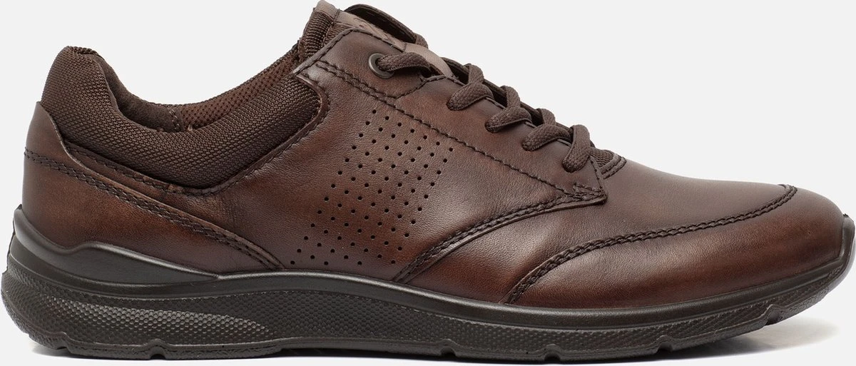 ECCO Irving Leren Heren Veterschoenen - Bruin - Maat 42 - Uitneembare Zool 3 ECCO Irving Leren Heren Veterschoenen - Bruin - Maat 42 - Uitneembare Zool