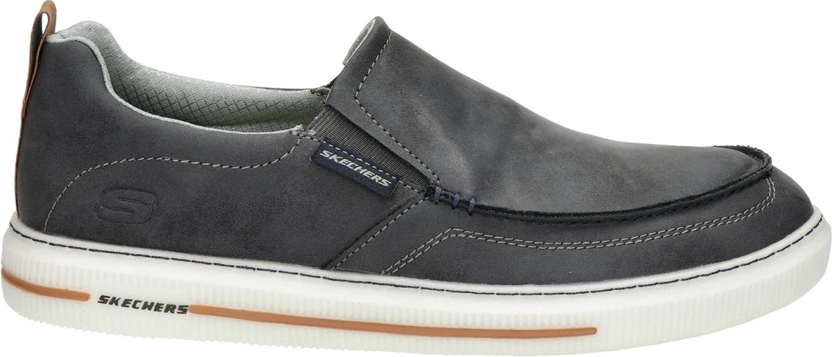 Skechers Pertola Heren Instapschoen - Blauw - Maat 44 10 Skechers Pertola Heren Instapschoen - Blauw - Maat 44 - Afbeelding 8