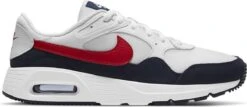 NIKE Air Max Sc Sneakers - White / University Red / Obsidian - Heren - EU 47