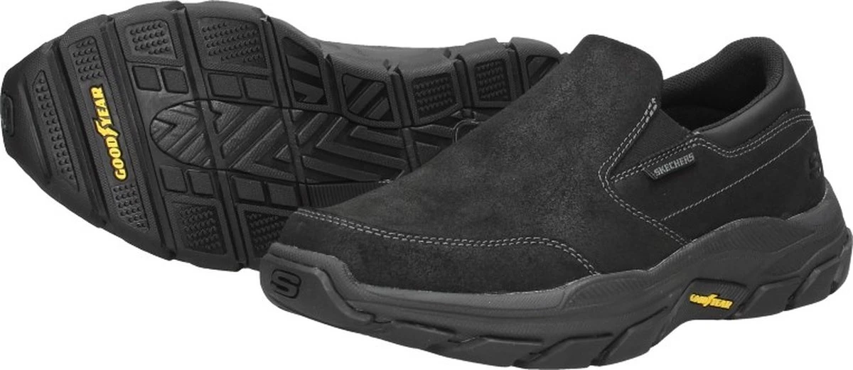 Skechers Calum Heren Instapschoen - Zwart - Maat 43 13 Skechers Calum Heren Instapschoen - Zwart - Maat 43 - Afbeelding 11