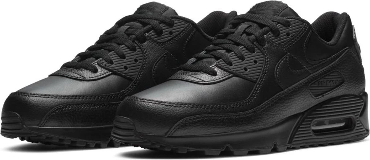 Nike Air Max 90 Ltr Heren Sneakers - Black/Black-Black - Maat 45 4 Nike Air Max 90 Ltr Heren Sneakers - Black/Black-Black - Maat 45 - Afbeelding 2