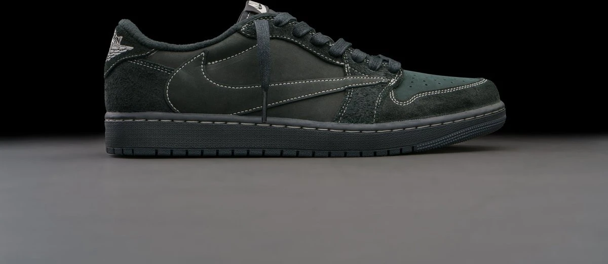 Nike Air Jordan 1 Retro Low OG SP Travis Scott Black Phantom DM7866-001 Maat 41 ZWART Schoenen 16 Nike Air Jordan 1 Retro Low OG SP Travis Scott Black Phantom DM7866-001 Maat 41 ZWART Schoenen - Afbeelding 14