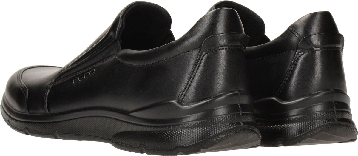ECCO Irving Leren Heren Instappers - Zwart - Maat 43 - Uitneembare Zool 5 ECCO Irving Leren Heren Instappers - Zwart - Maat 43 - Uitneembare Zool - Afbeelding 3