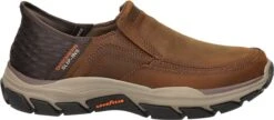 Skechers Respected Slip-ins Heren Sneaker - Cognac - Maat 47,5 -Nike Winkel 1200x526 2