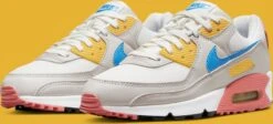 Sneakers Nike Air Max 90 Wit/Blauw/Geel/Zalm - Maat 44 -Nike Winkel 1200x543 16