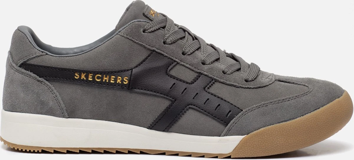 Skechers Zinger-Manchego Sneakers Grijs Suede - Heren - Maat 43 3 Skechers Zinger-Manchego Sneakers Grijs Suede - Heren - Maat 43