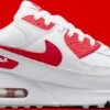 Nike Air Max 90 Wit / Rood - Heren Sneaker - DX8966-100 - Maat 46 -Nike Winkel 1200x547 3