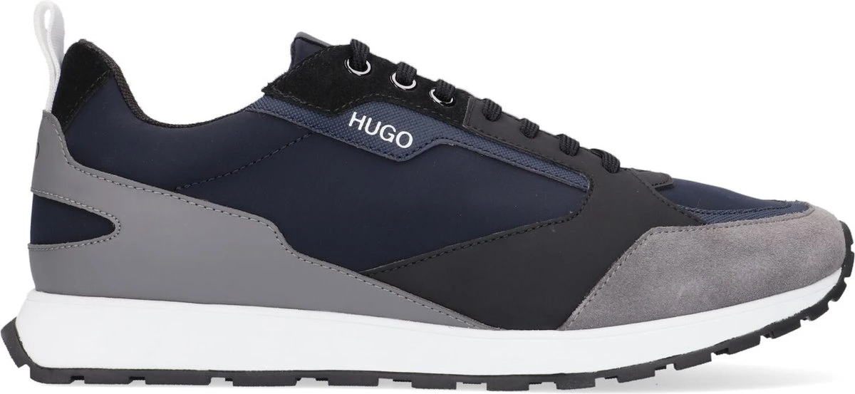 Hugo Boss Hugo Icelin Runn Lage Sneakers - Leren Sneaker - Heren - Blauw - Maat 44 16 Hugo Boss Hugo Icelin Runn Lage Sneakers - Leren Sneaker - Heren - Blauw - Maat 44 - Afbeelding 14
