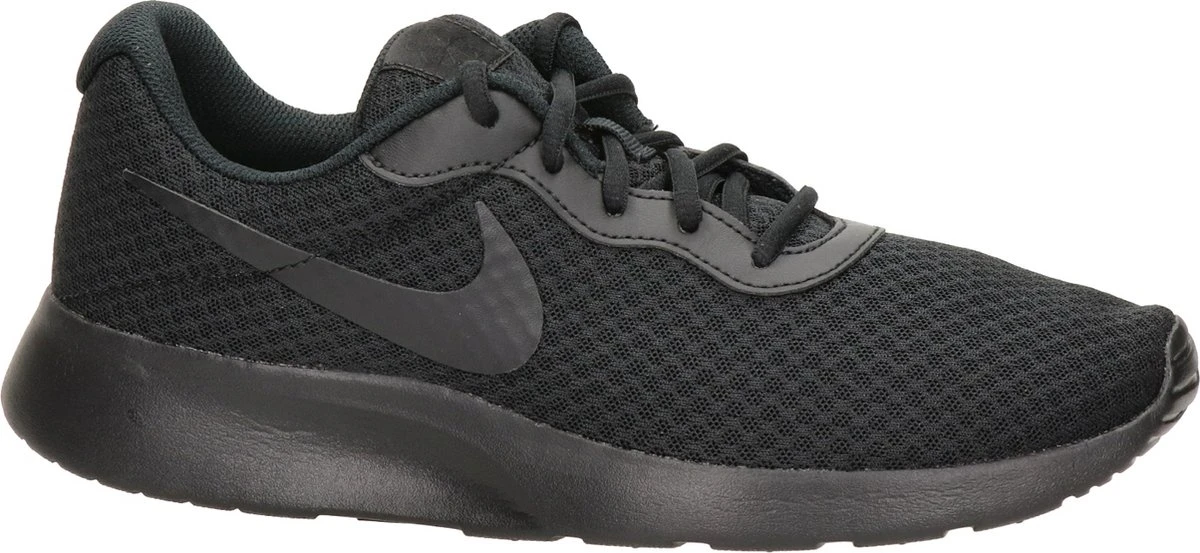 Nike Tanjun Heren Sneakers - Black/Black-Barely Volt - Maat 43 4 Nike Tanjun Heren Sneakers - Black/Black-Barely Volt - Maat 43 - Afbeelding 2