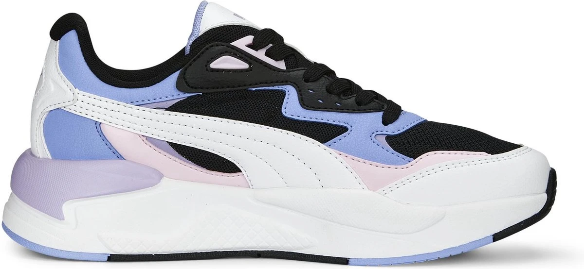 PUMA X-Ray Speed Unisex Sneakers - Black/White/IntenseLavender/VividViolet - Maat 40.5 4 PUMA X-Ray Speed Unisex Sneakers - Black/White/IntenseLavender/VividViolet - Maat 40.5 - Afbeelding 2