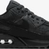 Nike Air Max 90 - Sneakers - Black/Black-Black - Maat 35.5 - Unisex