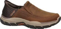 Skechers Respected Slip-ins Heren Sneaker - Cognac - Maat 47,5 -Nike Winkel 1200x568 1