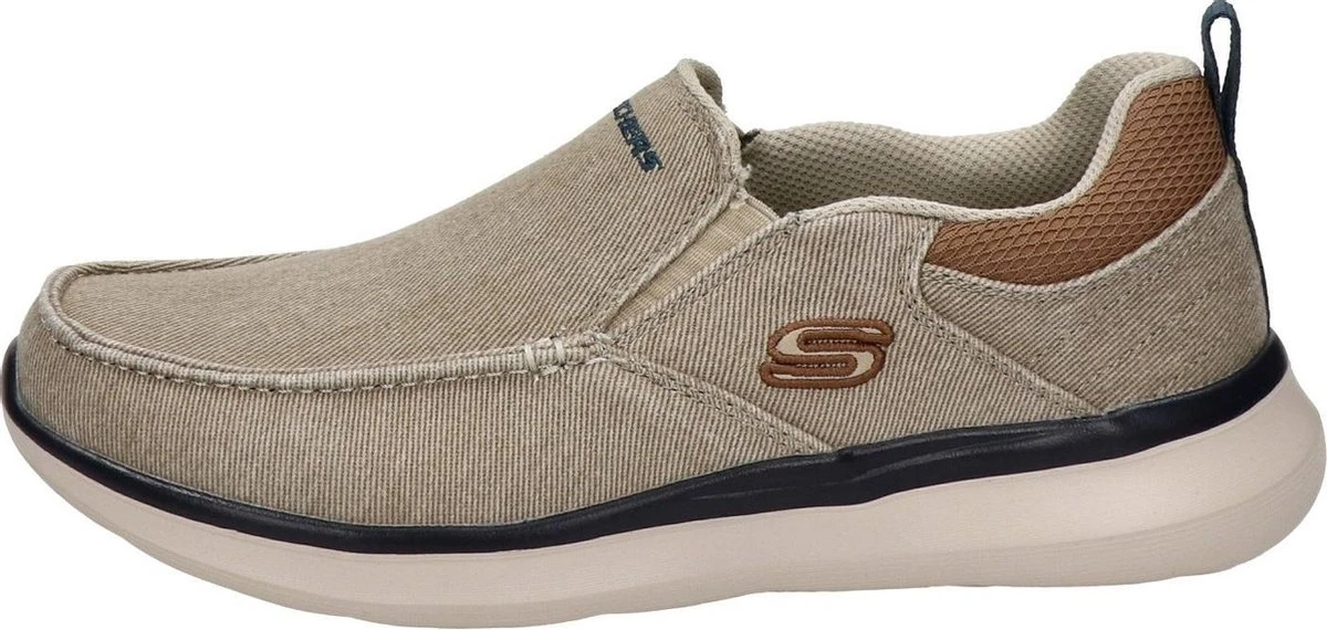 Skechers Delson 2.0 Heren Instappers - Sand - Maat 46 20 Skechers Delson 2.0 Heren Instappers - Sand - Maat 46 - Afbeelding 18